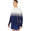 Asics Seamless LS Top birch blue expanse triko pánské (3)