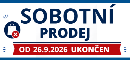 Sobotní prodej ukončen