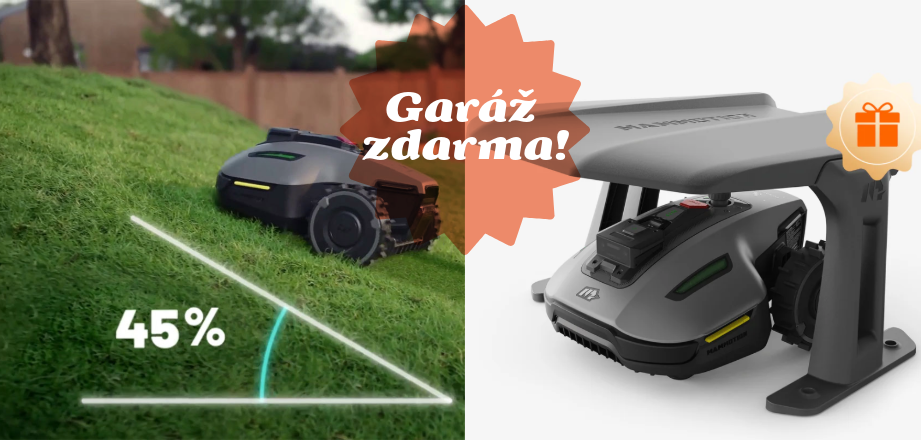 Sekačka YUKA s garáží zdarma