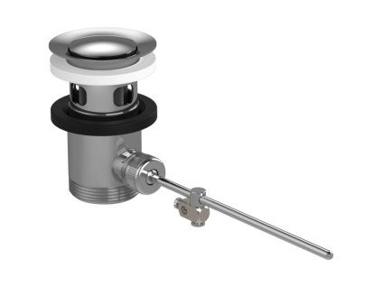 Hansgrohe  CHROM Odtoková souprava s táhlem, pro umyvadlové a bidetové baterie