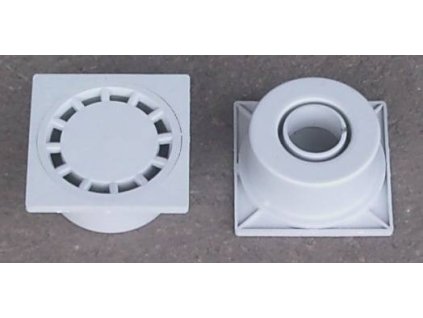 Podlahová vpusť PP 15x15 *50 440415