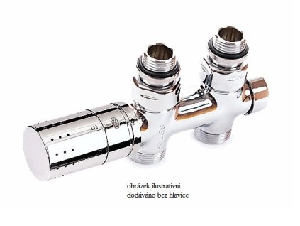 Comap termostatický ventil středový přímý CHROM Comap 739 1/2-3/4E 739015