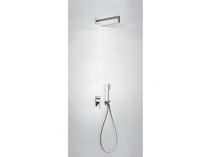 Tres sprchový set podomítkový PROJECT pákový s hlavovou (300x300) a ruční sprchou 211.980.91 (211980091)