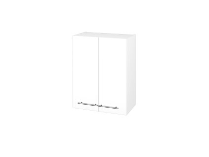 Horní skříňka DOS SYD2 60 - N01 Bílá lesk / Úchytka T02 / N01 Bílá lesk