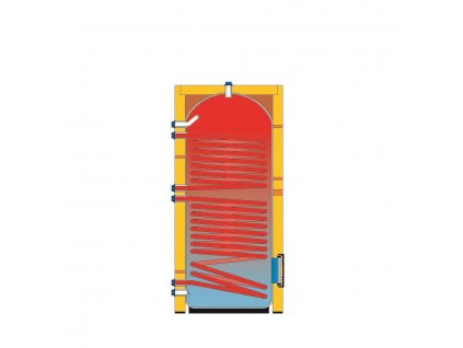 Ivar hřívač vody zásobníkový - se dvěma integrovanými výměníky - 930l