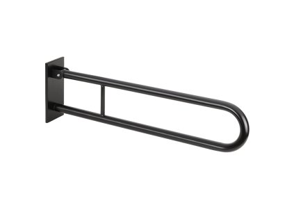 HELP: Sklopný úchyt ve tvaru U 813 mm, černý, s krytkou