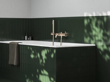 ES 022.20GB Vanová nástěnná baterie bez sprchového setu, grafit kartáčovaný