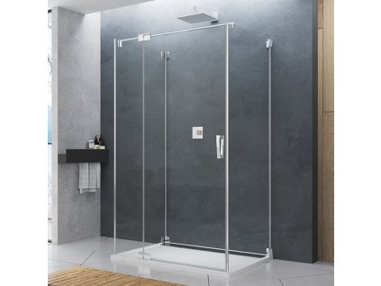 RONAL CADURA Boční stěna v 90°, pro dveře v 90° na straně pevné stěny CAT30805087