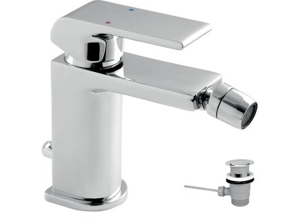 Bidetová baterie s výpustí Nobless SHARP chrom 37011,0