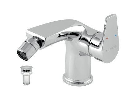 Bidetová baterie s výpustí Nobless VISION X chrom 42011,0