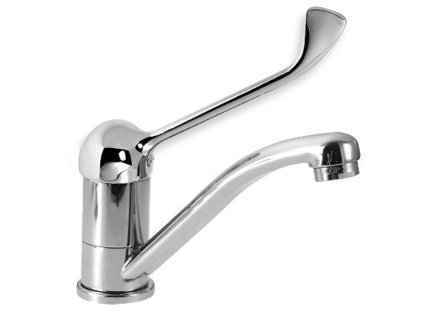 Umyvadlová dřezová baterie lékařská páka Metalia 55 chrom 55096L,0