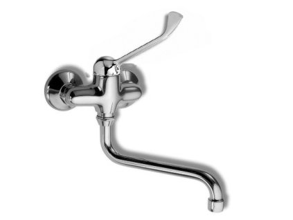 Dřezová baterie 100 mm lékařská páka Metalia 55 chrom 55074L/T,0