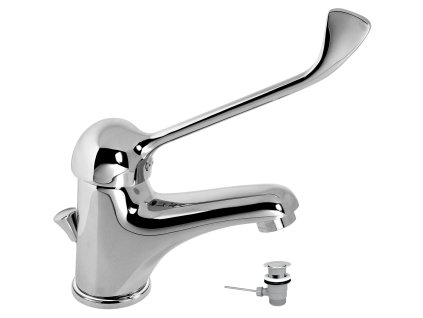 Umyvadlová baterie s výpustí lékařská páka Metalia 55 chrom 55001L,0