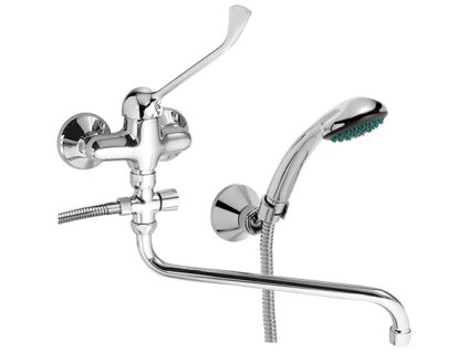 Paneláková baterie 100 mm lékařská páka Metalia 55 chrom 55075L,0