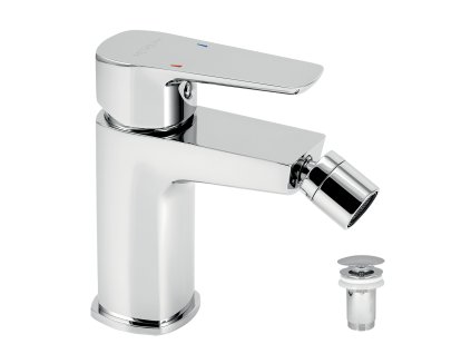 Bidetová baterie s výpustí METALIA 58, chrom 58011,0