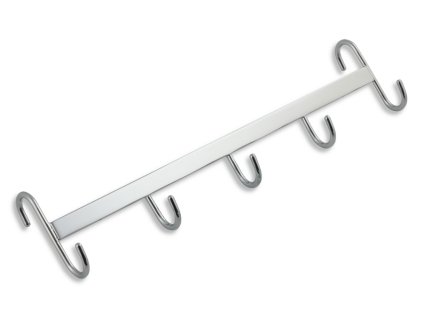 Pětiháček na otopný žebřík Metalia Drátěný program chrom 6002,0