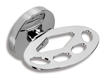 Držák kartáčků a pasty Metalia 1 chrom 6134,0