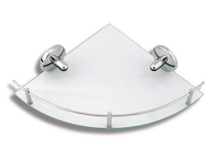 Rohová polička se zábradlím Metalia 1 chrom 6158,0