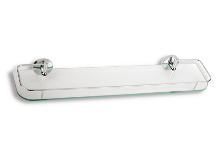 Polička s výklopným zábradlím 600 mm Metalia 1 chrom 6176,0