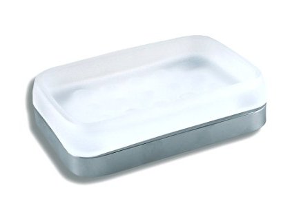 Mýdlenka sklo Metalia 4 chrom 6436,0