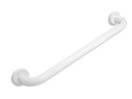 Madlo rovné s krytkami 700 mm bílé R6670,11