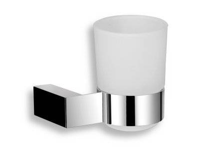 Držák kartáčků a pasty sklo Titania Kate chrom 66506,0