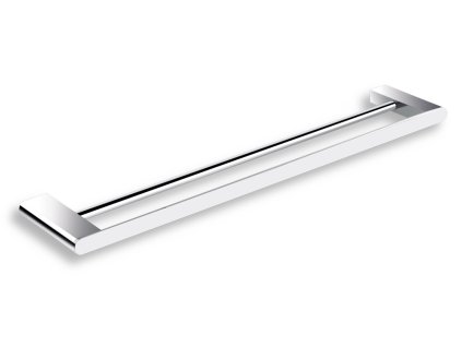 Dvojitý držák ručníků 600 mm Titania Naty chrom 66625,0
