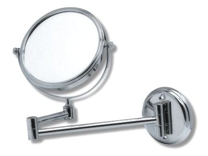 Kosmetické zrcátko zvětšovací otočné chrom 6868,0