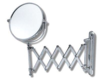 Kosmetické zrcátko zvětšovací vytahovací chrom 6968,0