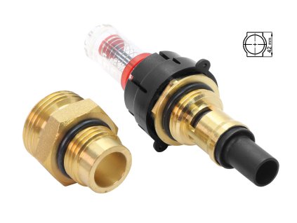 Průtokoměr + sedlo (sada C12) RKPP-SET42