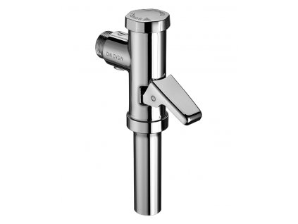 Schell tlakový splachovač WC Schellomat s páčkou 3/4 chrom, plastová kartuše  S022020699