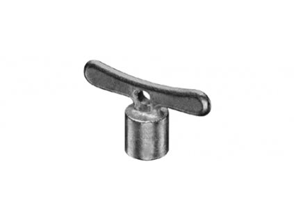 Schell nástrčný klíč 6 mm matt chrom pro výtokový ventil, SW6 S782180399