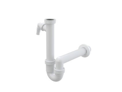 Sifon trubkový dřezový DN 40 s přípojkou Ø 17–23 mm a převlečnou maticí G 6/4" A81-DN40