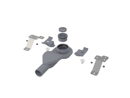 Extra-nízký sifon DN 40 a sada nastavitelných noh APZ-S6