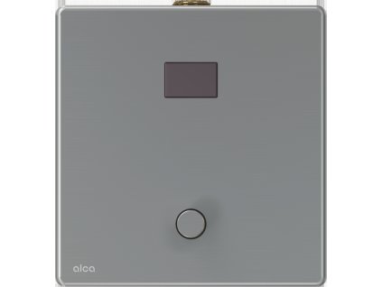 Automatický splachovač pisoáru s manuálním ovládáním, kov, 12 V (napájení ze sítě) ASP4-KT