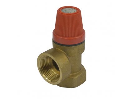 Pojišťovací ventil pro bojler s pevně nastaveným tlakem 2,5 bar, 1/2" PR2410
