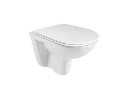 WC závěsné, RIMLESS, 530x355x360, keramické, vč. sedátka CSS113S VSD81S