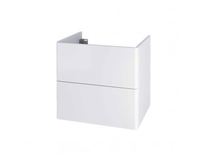 Siena, koupelnová skříňka 60 cm, bílá lesk CN410S