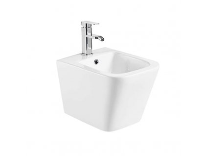 Bidet závěsný kapotovaný , 485x345x330, keramický, bílý VSD83B