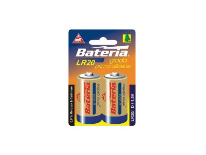 Baterie Grada Prima alkaline, D (bal. 2 ks) LR20