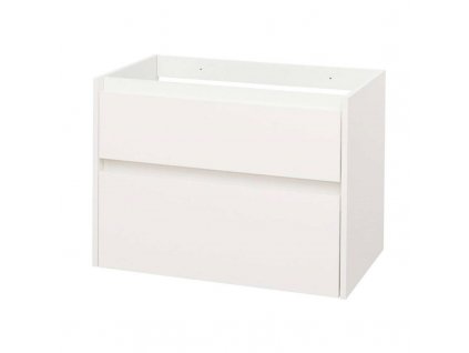 Opto, koupelnová skříňka 81 cm, bílá CN911S