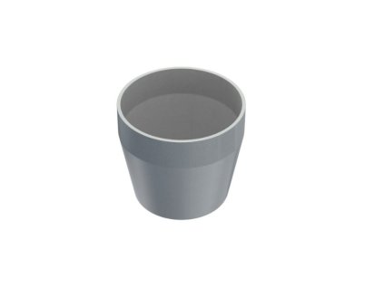 Granisil granitový květináč MONTI 35 cm Černý