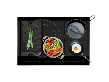 Indukční deska CATA GIGA 750 BK 77 cm 6 zón gigazóna 40 cm