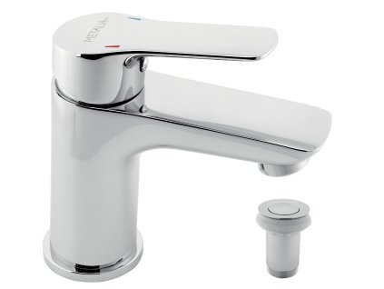 Umyvadlová baterie s výpustí Metalia 54, chrom 54003,0