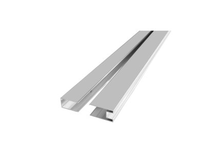 Mereo Sada fixačního a bočního profilu, pro CK1060xH, výška 2m, chrom ALU