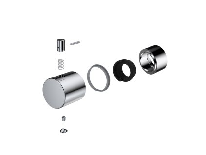 Mereo Regulátor teploty s pojistkou a krytkou kartuše pro termost. podomítkovou baterii