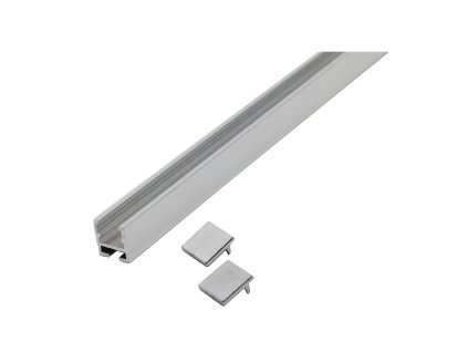 Mereo Spodní ALU lišta pro CK1060xH,  vč. 2 ks krytek, délka 120 cm