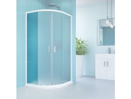 Mereo Pevný díl vč.  profilu pro CK35111Z, bílý ALU, Grep