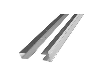 Mereo Sada fixačních (stěnových) profilů (2ks) pro CK806xxK, chrom ALU, 190 cm