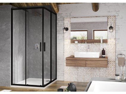 BLSRV2 80x80, černá+transparent